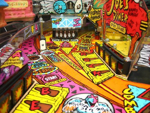 Flintstones Pinball Machine by Williams Flintstones Pinball Machine by Williams