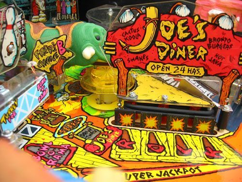 Flintstones Pinball Machine by Williams Flintstones Pinball Machine by Williams