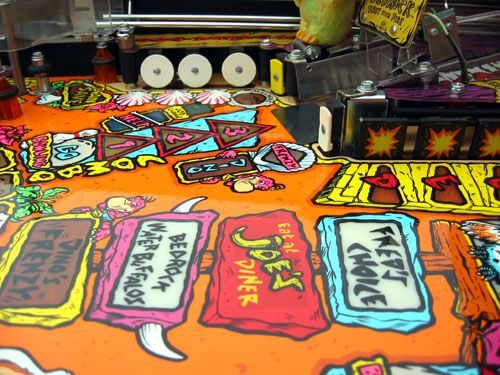 Flintstones Pinball Machine by Williams Flintstones Pinball Machine by Williams