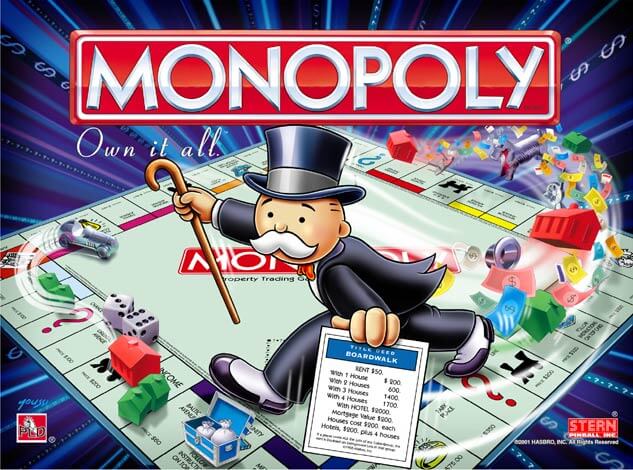 Monopoly Pinball Machine by Stern Monopoly Pinball Machine by Stern