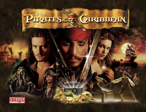 Pirates of the Caribbean Pinball Machine by Stern