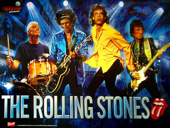 Rolling Stones Pinball Machine by Stern Rolling Stones Pinball Machine by Stern