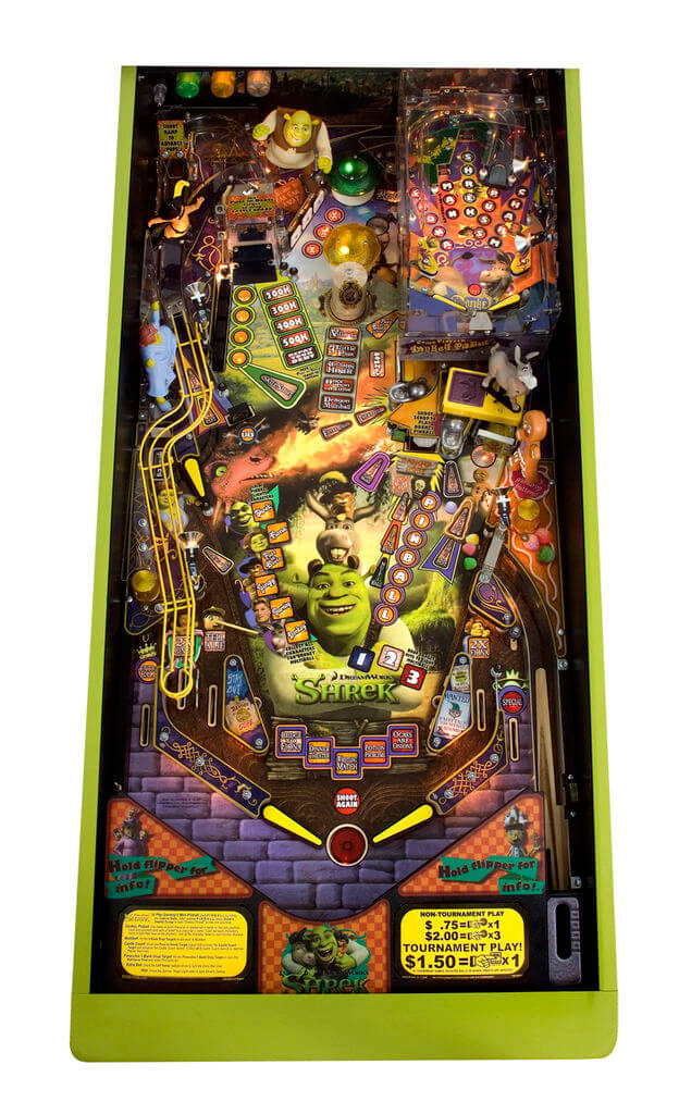 Shrek Pinball Machine by Stern Shrek Pinball Machine by Stern