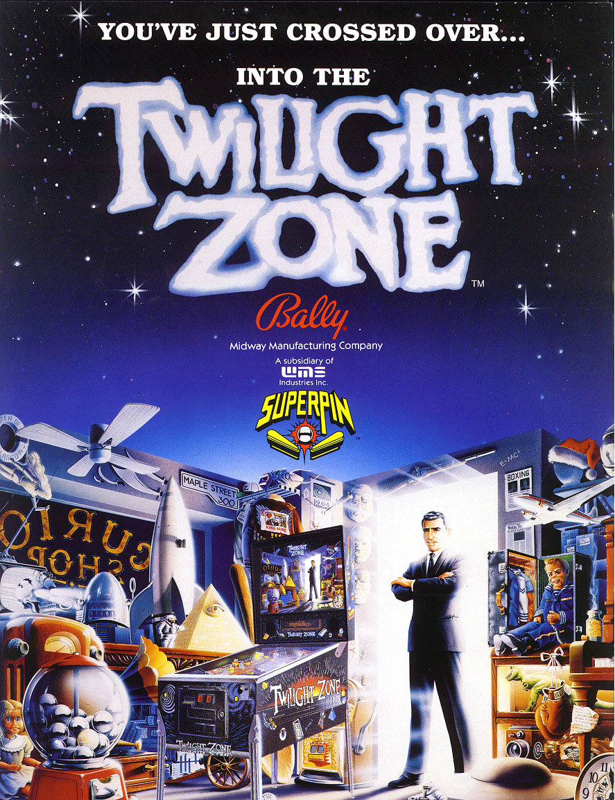 Twilight Zone Pinball Machine by Bally Twilight Zone Pinball Machine by Bally